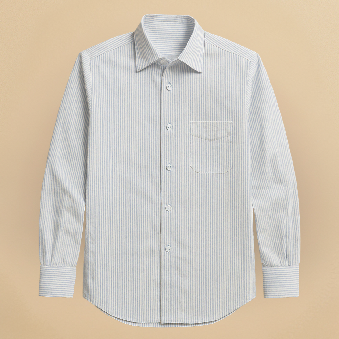 PINSTRIPE STRATEGIST CARTEL DRESS SHIRT