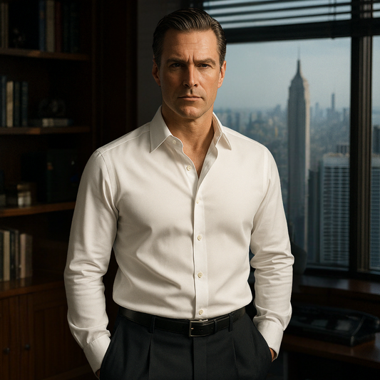 CHEMISE DE DIRECTEUR DE WALL STREET