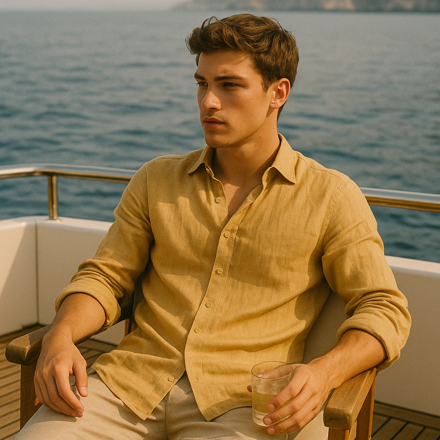 DUNE LINEN SHIRT