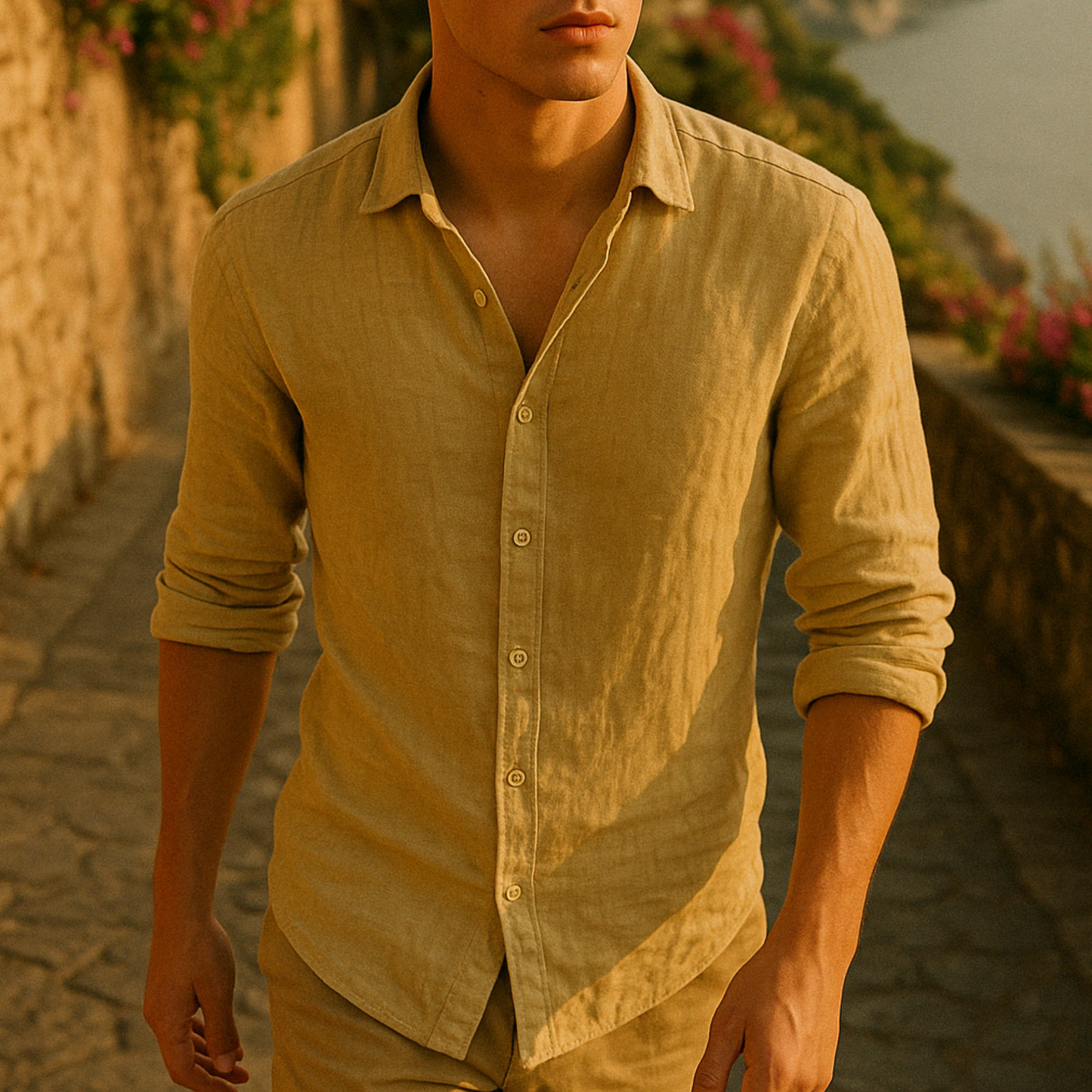 DUNE LINEN SHIRT