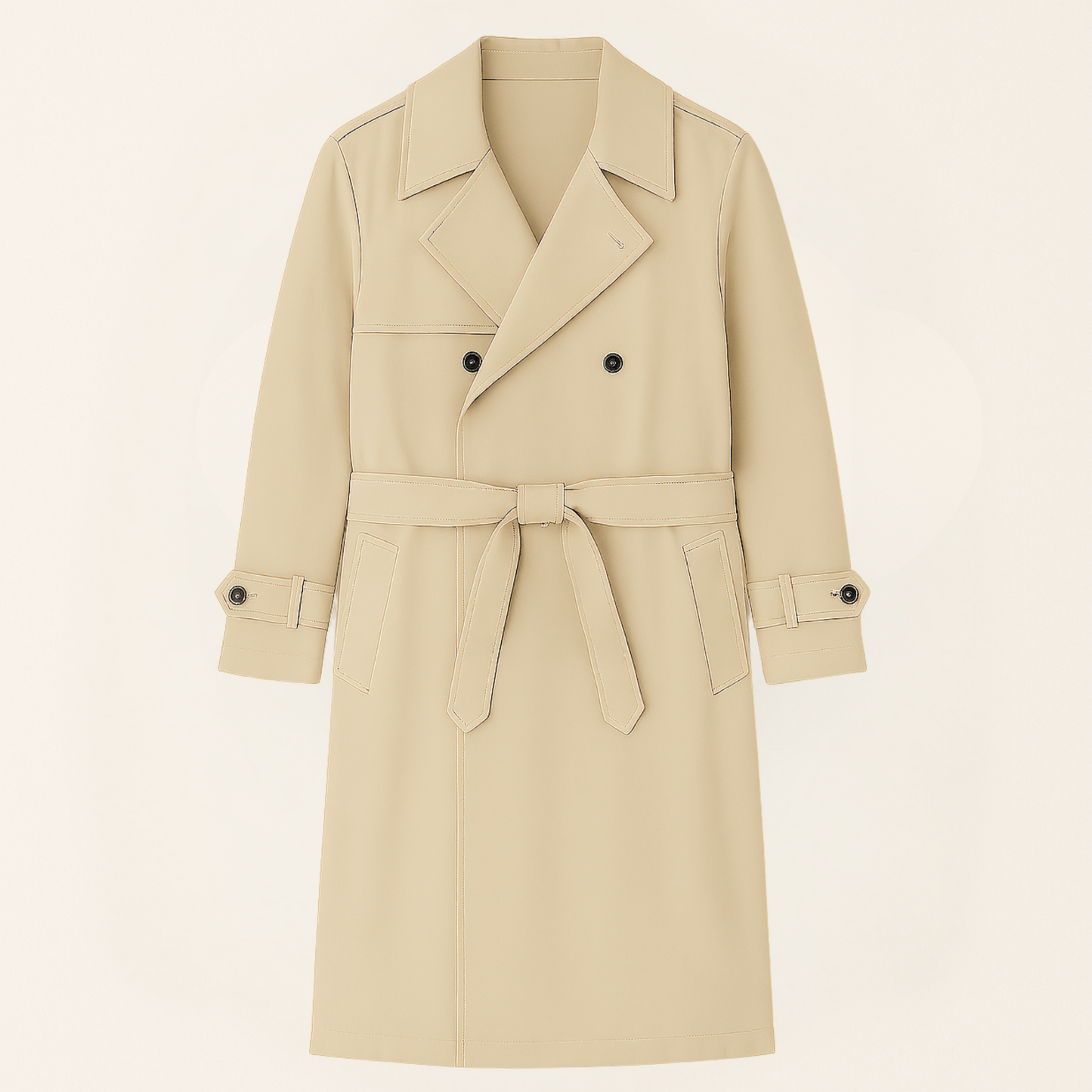 DESERT WINDBREAKER TRENCH COAT