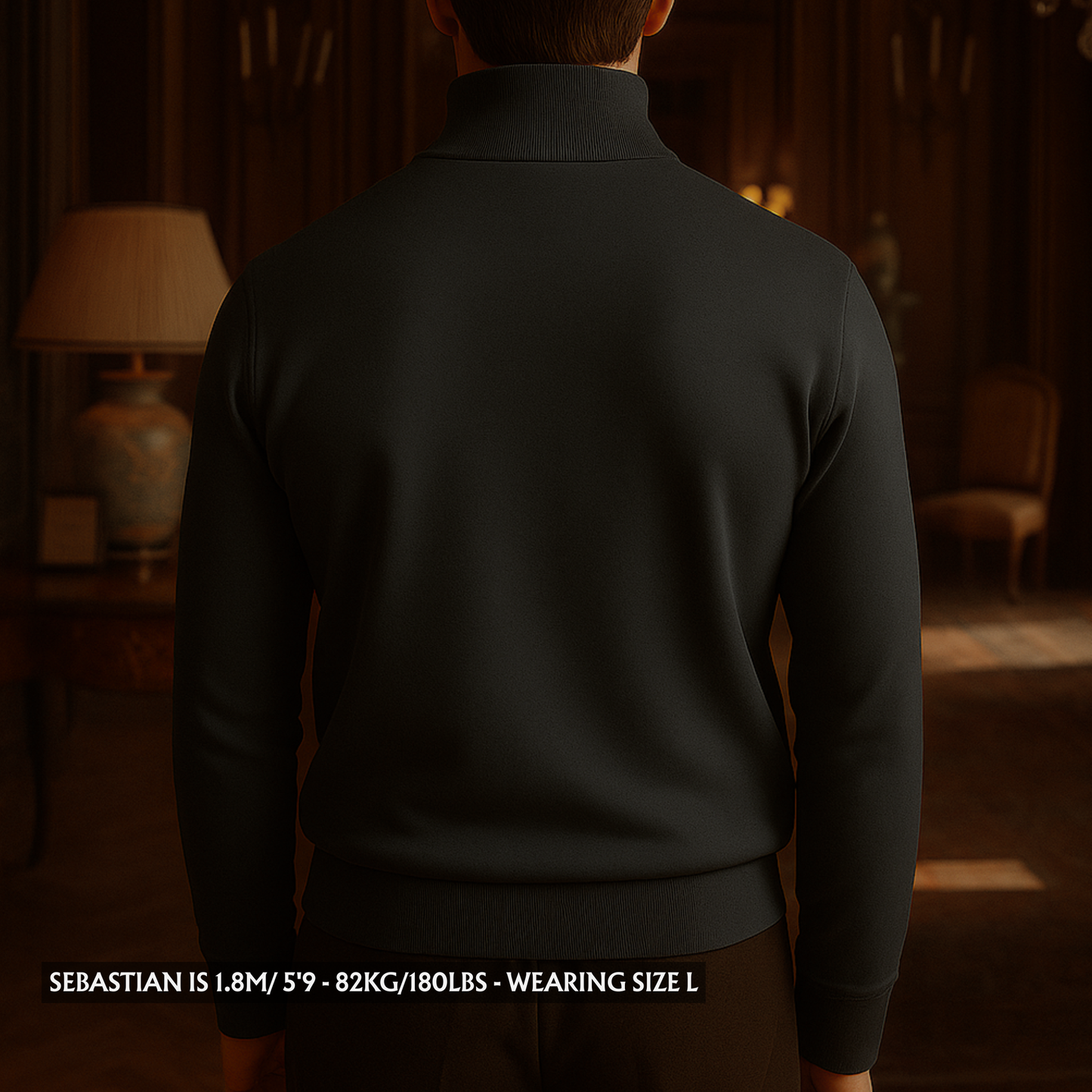 LE PULL VERSAILLES À QUART DE ZIP