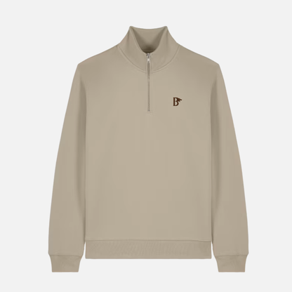 LE PULL VERSAILLES À QUART DE ZIP 