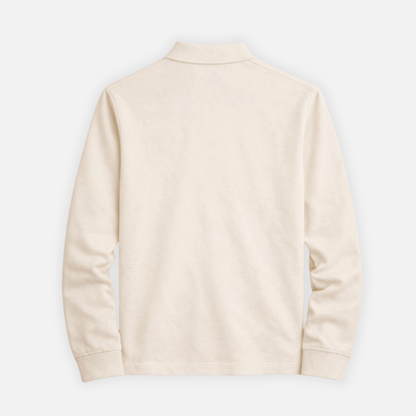 THE PRIVATE EQUITY LONG SLEEVE POLO