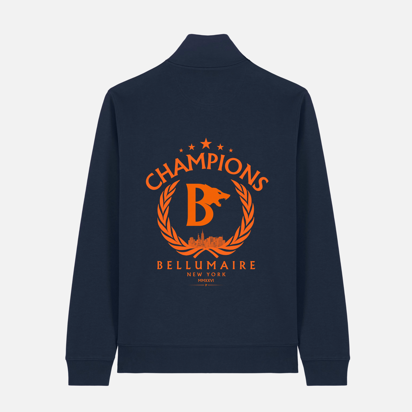 LE PULL VERSAILLES À QUART DE ZIP 