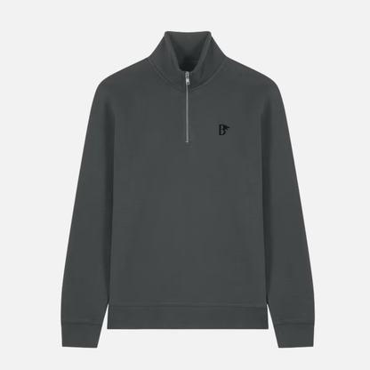 LE PULL VERSAILLES À QUART DE ZIP 