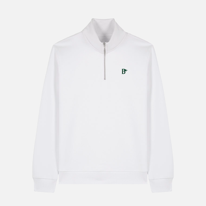 LE PULL VERSAILLES À QUART DE ZIP 