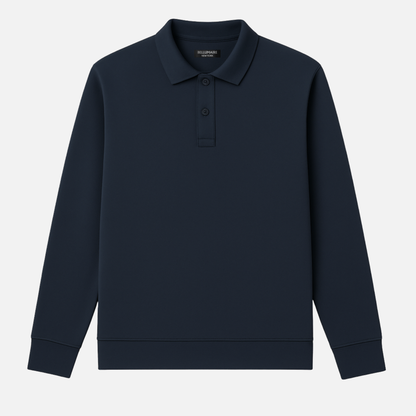 THE PRIVATE EQUITY LONG SLEEVE POLO