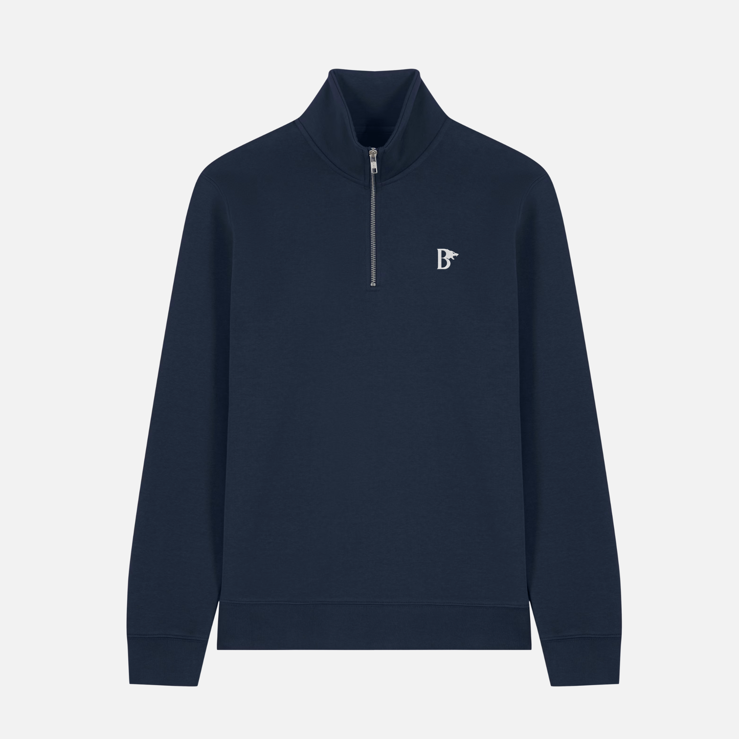 LE PULL VERSAILLES À QUART DE ZIP 