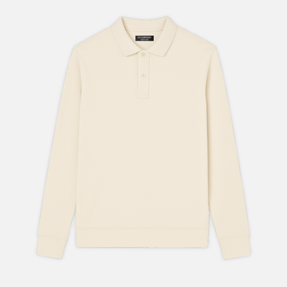 THE PRIVATE EQUITY LONG SLEEVE POLO