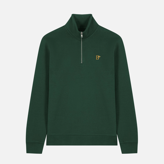 LE PULL VERSAILLES À QUART DE ZIP 