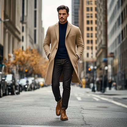 Oxford Pure Color Overcoat