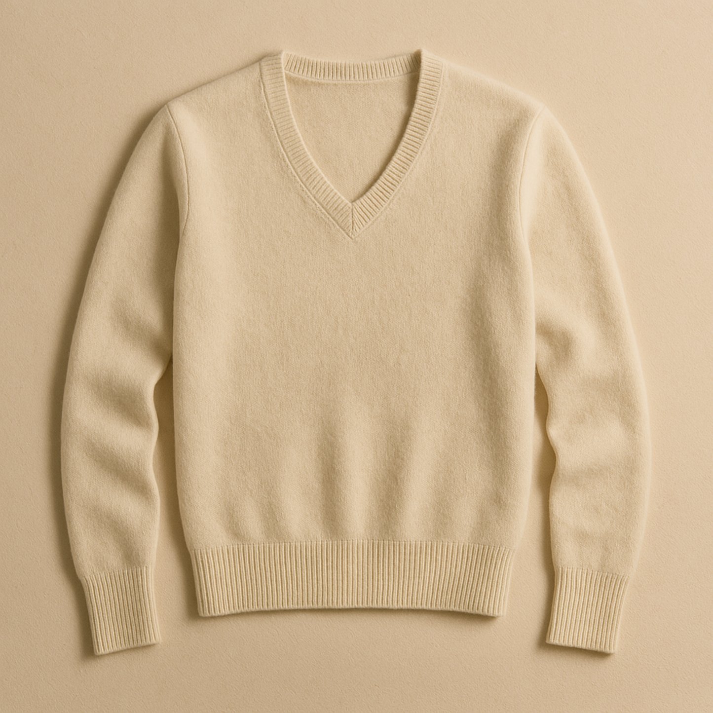 GRAND ALPINE V-NECK KNIT TOP