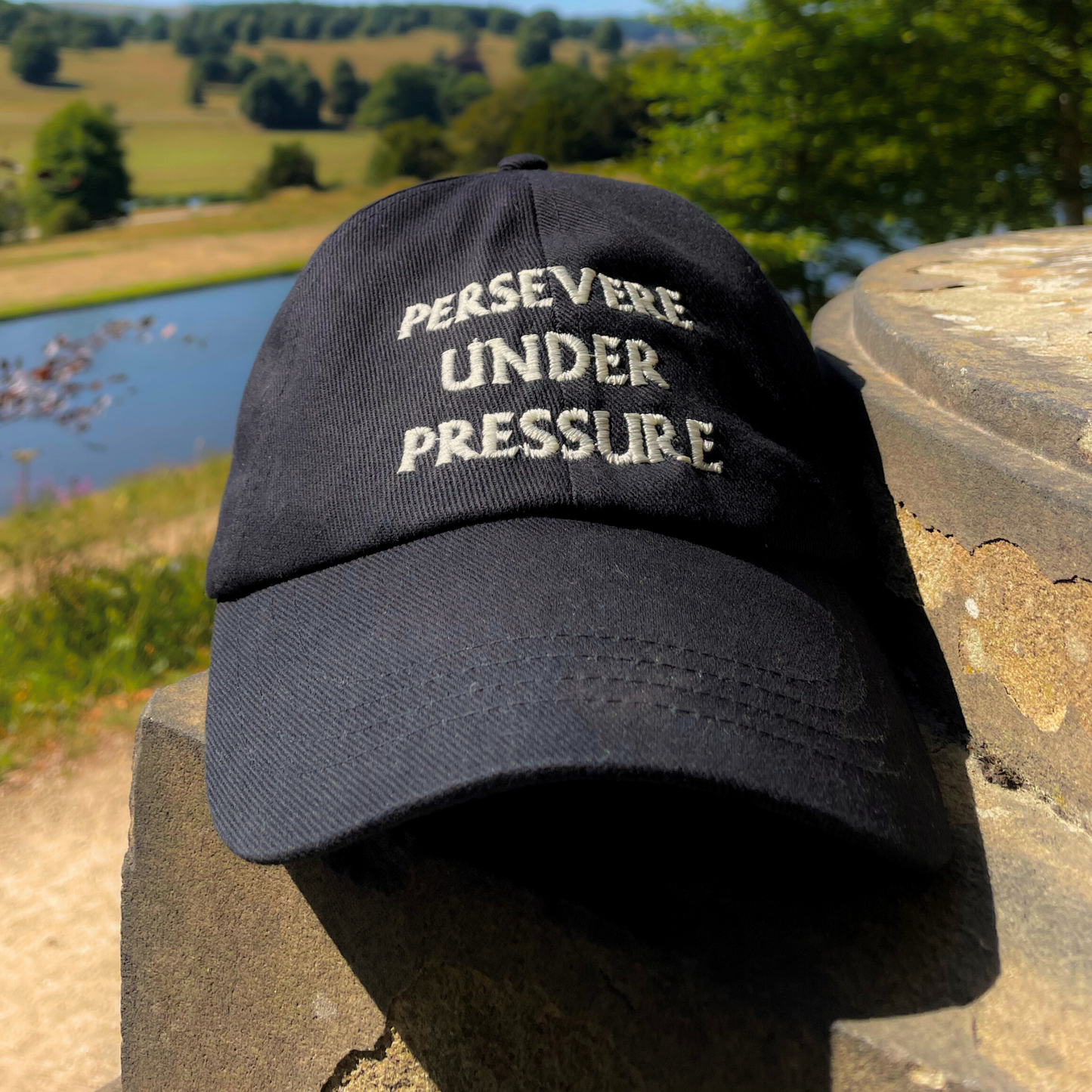 “PERSEVERE UNDER PRESSURE”  BELLUMAIRE CAP