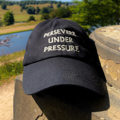 “PERSEVERE UNDER PRESSURE”  BELLUMAIRE CAP
