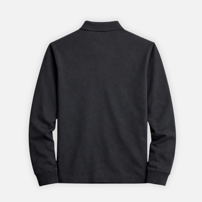 THE PRIVATE EQUITY LONG SLEEVE POLO