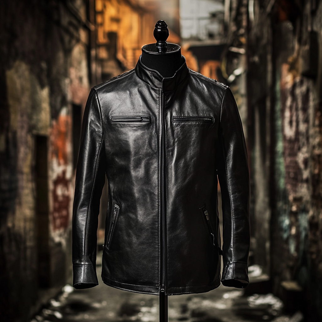 Storm Chaser Leather Coat