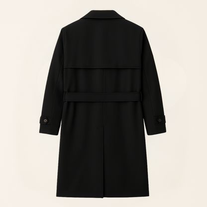 TRENCH-COAT D'AFFAIRES NOIR