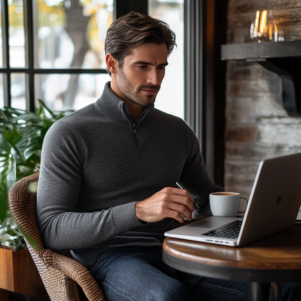 Gentleman's Casual Turtleneck