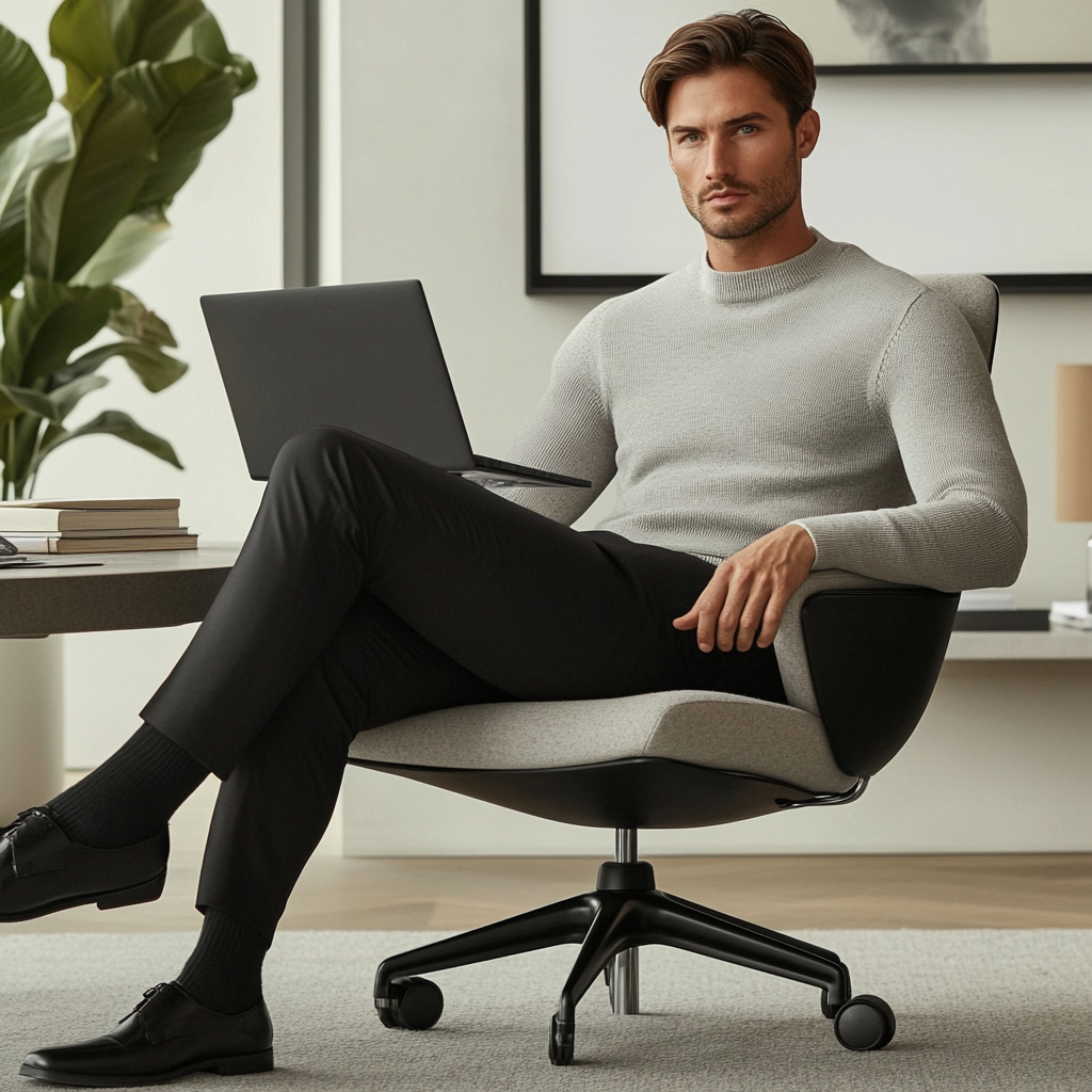 Dynamic Fit Business Trousers