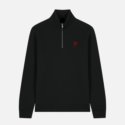 LE PULL VERSAILLES À QUART DE ZIP 