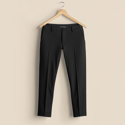 Solid Business Tailored Trousers