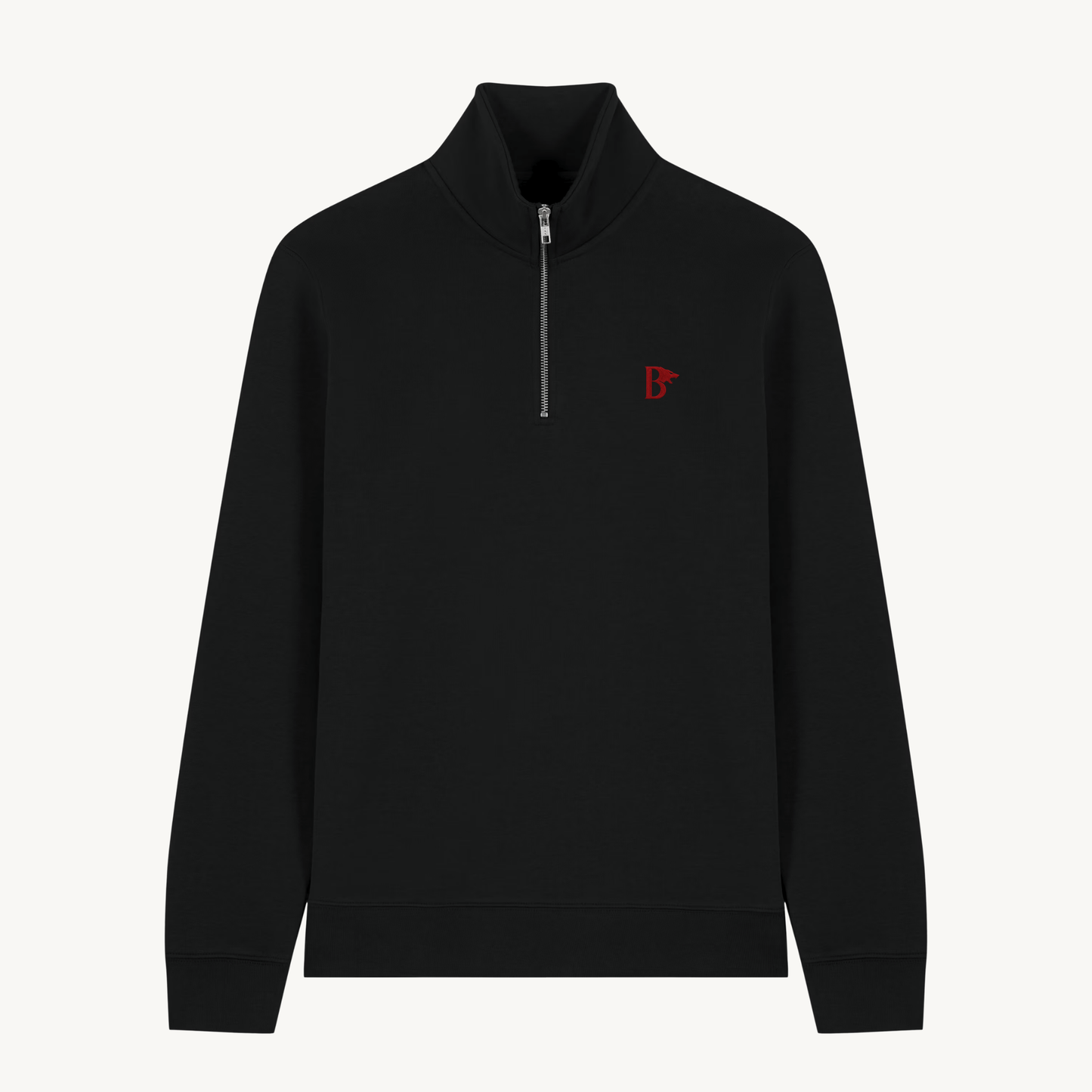 LE PULL VERSAILLES À QUART DE ZIP 