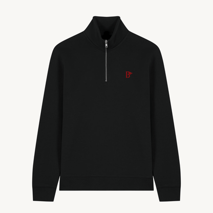 LE PULL VERSAILLES À QUART DE ZIP 