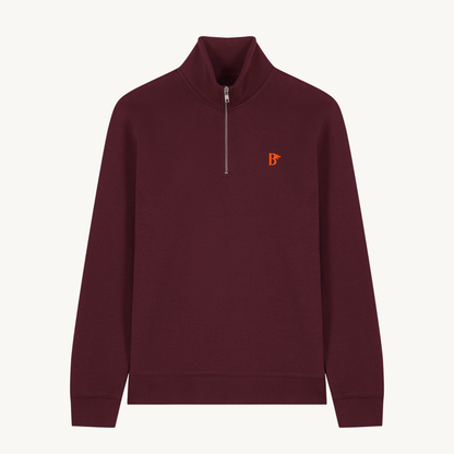 LE PULL VERSAILLES À QUART DE ZIP 