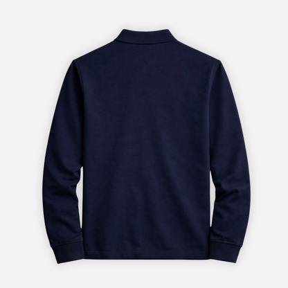 THE PRIVATE EQUITY LONG SLEEVE POLO