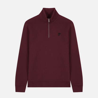 LE PULL VERSAILLES À QUART DE ZIP 