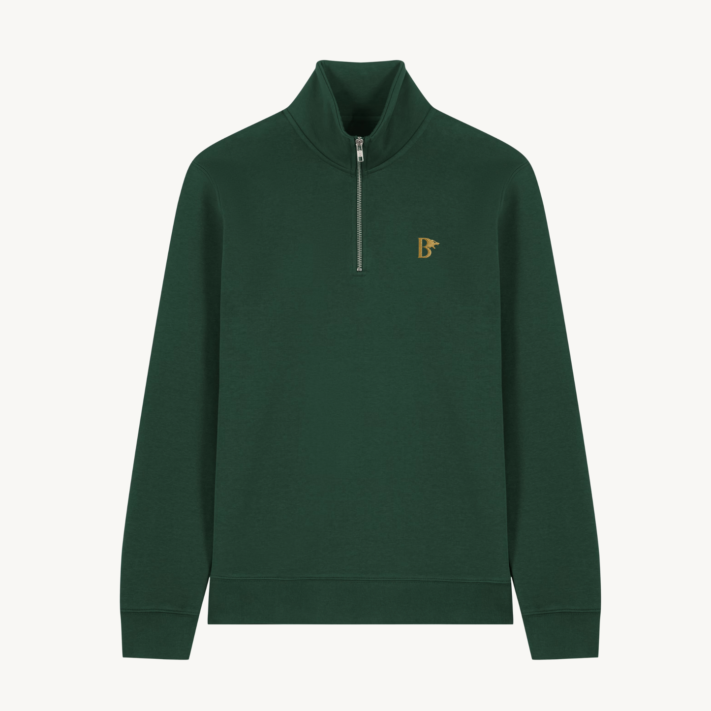 LE PULL VERSAILLES À QUART DE ZIP 