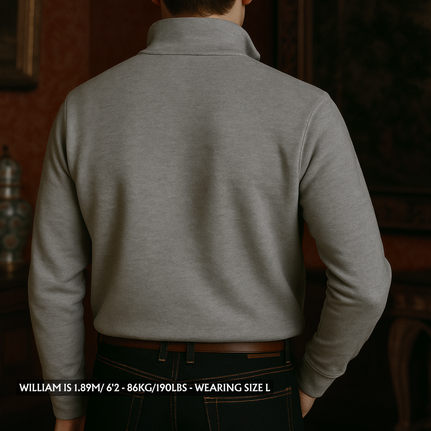 VERSAILLES QUARTER-ZIP