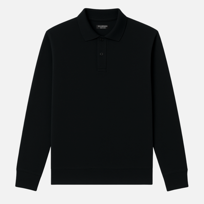 THE PRIVATE EQUITY LONG SLEEVE POLO