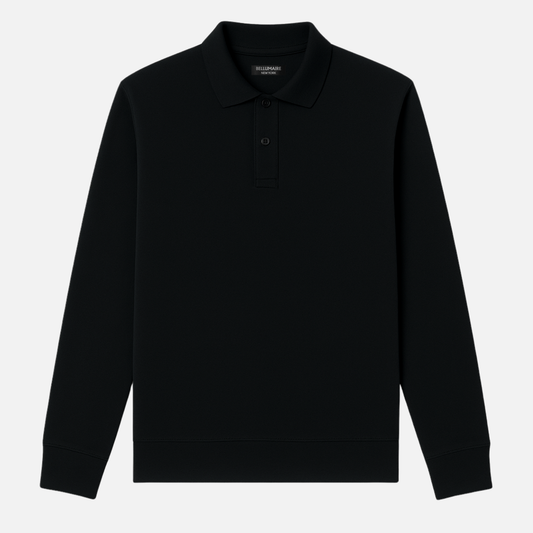 THE PRIVATE EQUITY LONG SLEEVE POLO