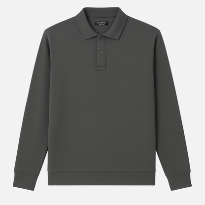 THE PRIVATE EQUITY LONG SLEEVE POLO