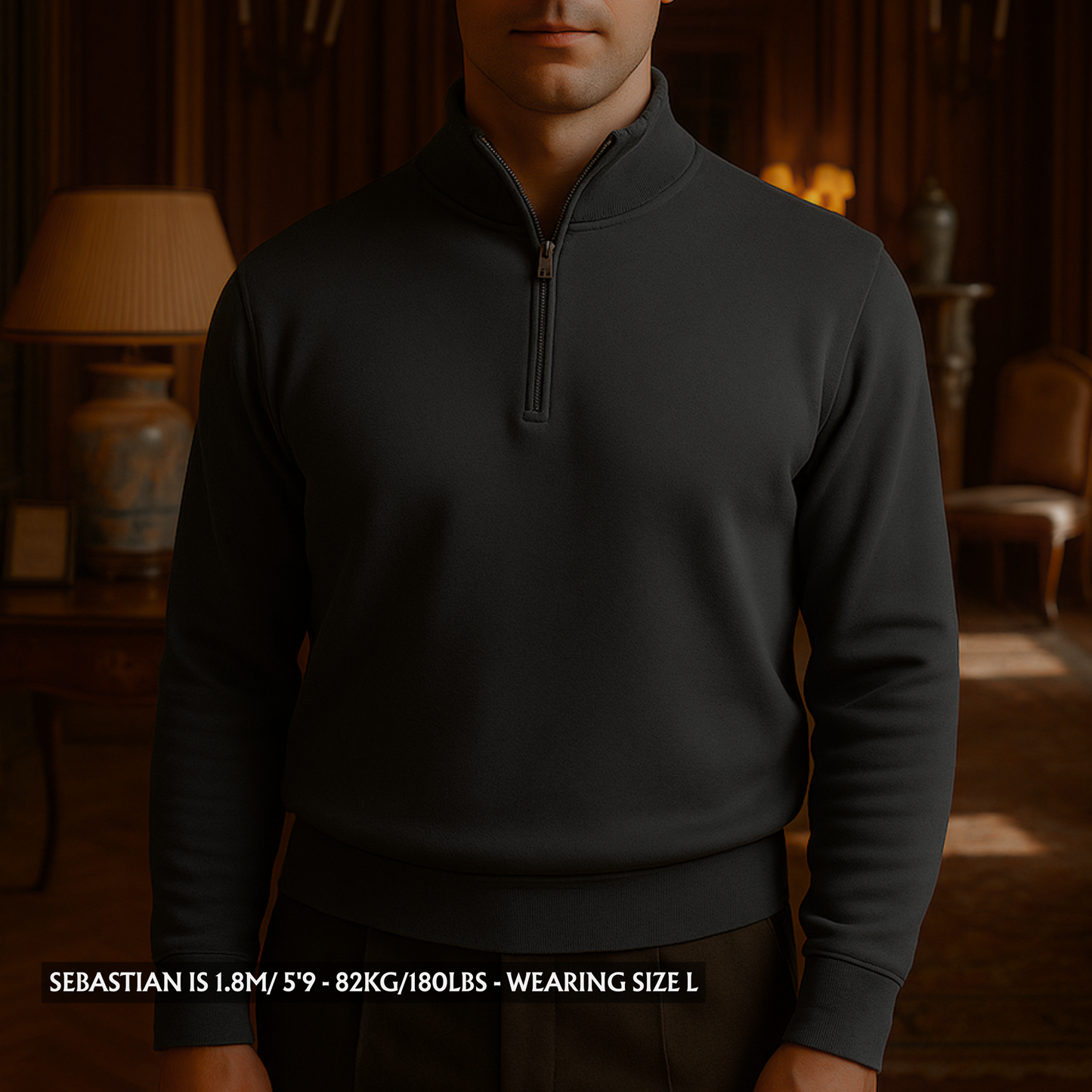 VERSAILLES QUARTER-ZIP