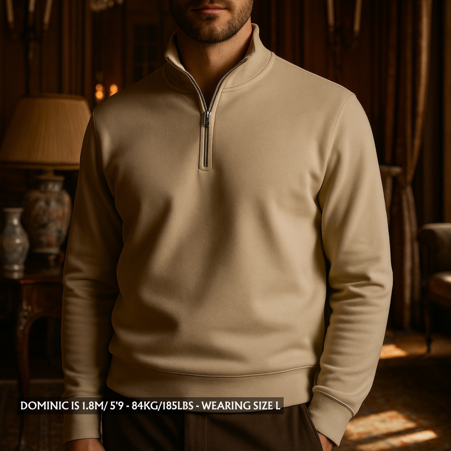VERSAILLES QUARTER-ZIP