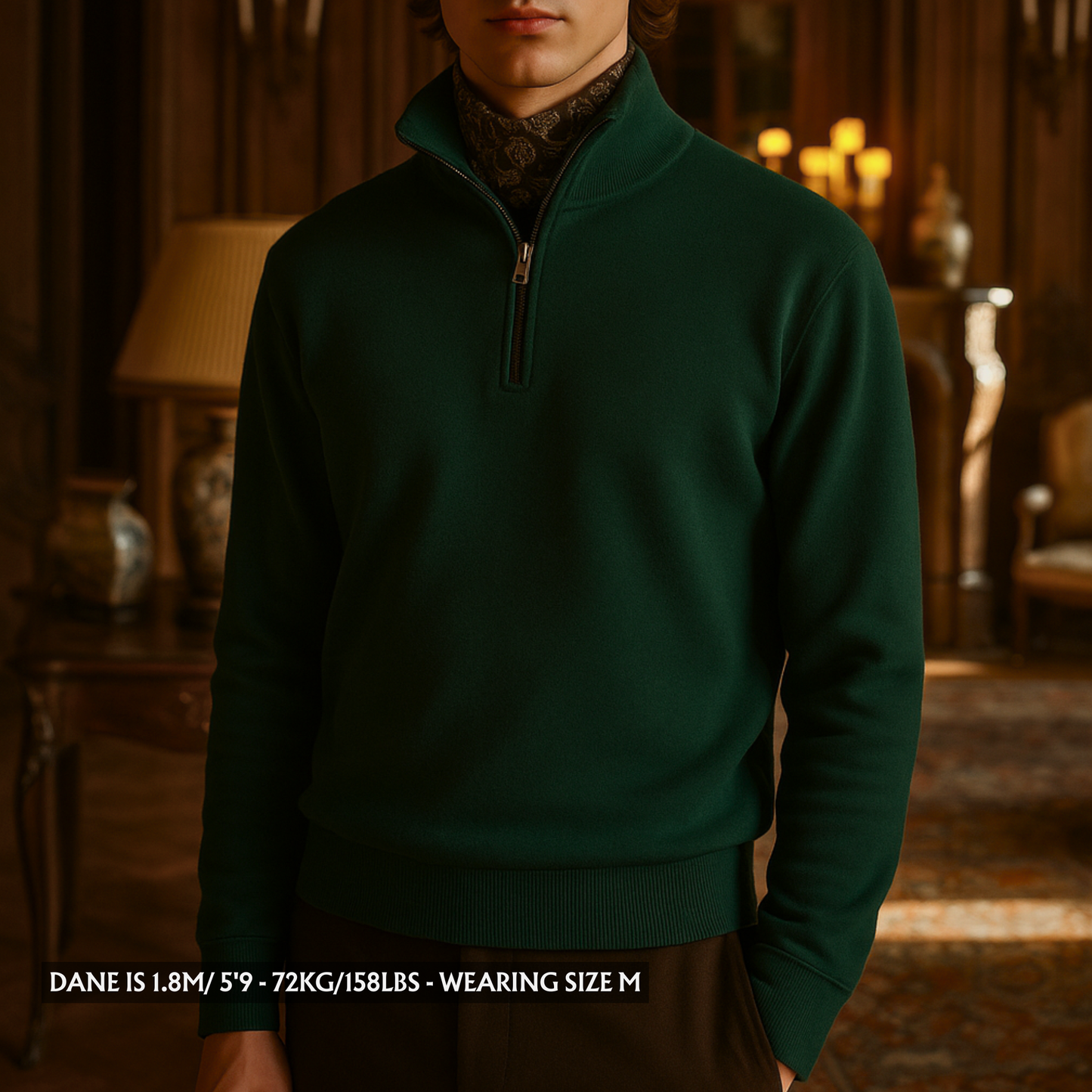 VERSAILLES QUARTER-ZIP