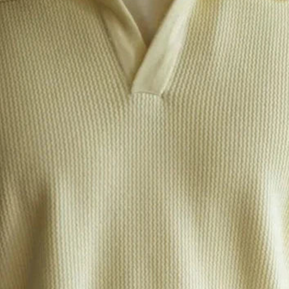 Desert Sand Polo Sweater